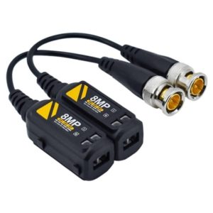 10 x 5MP 8MP 4K HD CCTV Video Balun Cat5e Cat6 to BNC TVI CVI AHD CVBS