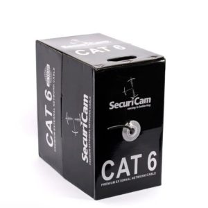 CAT6 Outdoor Grade Double Jacket CCA FTP Shielded Cable Box 305m