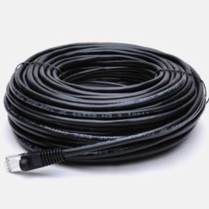 100m Outdoor CAT6 SOLID COPPER UTP External Network Cable GigaBit POE Patch Lead