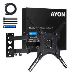 TV Bracket TV Mount Swivel 32–55" Swivel Tilt Function Full Motion