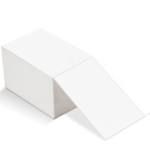 Compatible Zebra 4×6 Direct Thermal Fanfold Shipping Labels – 500 Labels