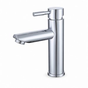 Slim-Handle Single-Lever Basin Mixer Tap – Chrome – SS201